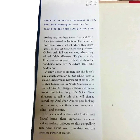 🌟 Crushed by Laura & Tom McNeal Hardcover Young Adult Suspense Novel 🌟 - Picture 4 of 4